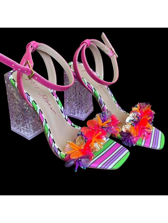 Betsey Johnson Shoes - Betsey Johnson Women's Multi and Pink Court